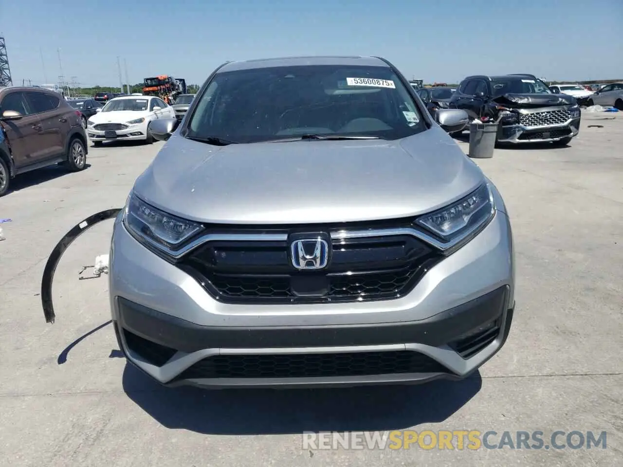 5 fotografías del automóvil dañado 5J6RT6H54NL049106 HONDA CRV 2022