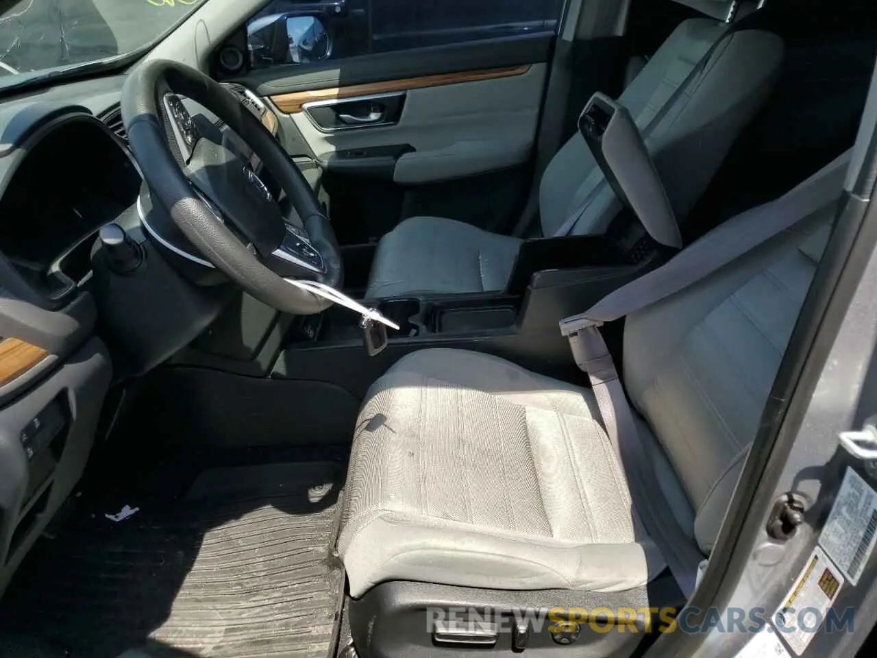 7 fotografías del automóvil dañado 5J6RT6H54NL049106 HONDA CRV 2022