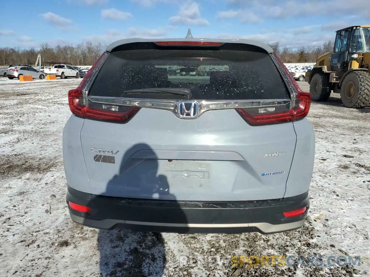 6 fotografías del automóvil dañado 5J6RT6H57NL012762 HONDA CRV 2022