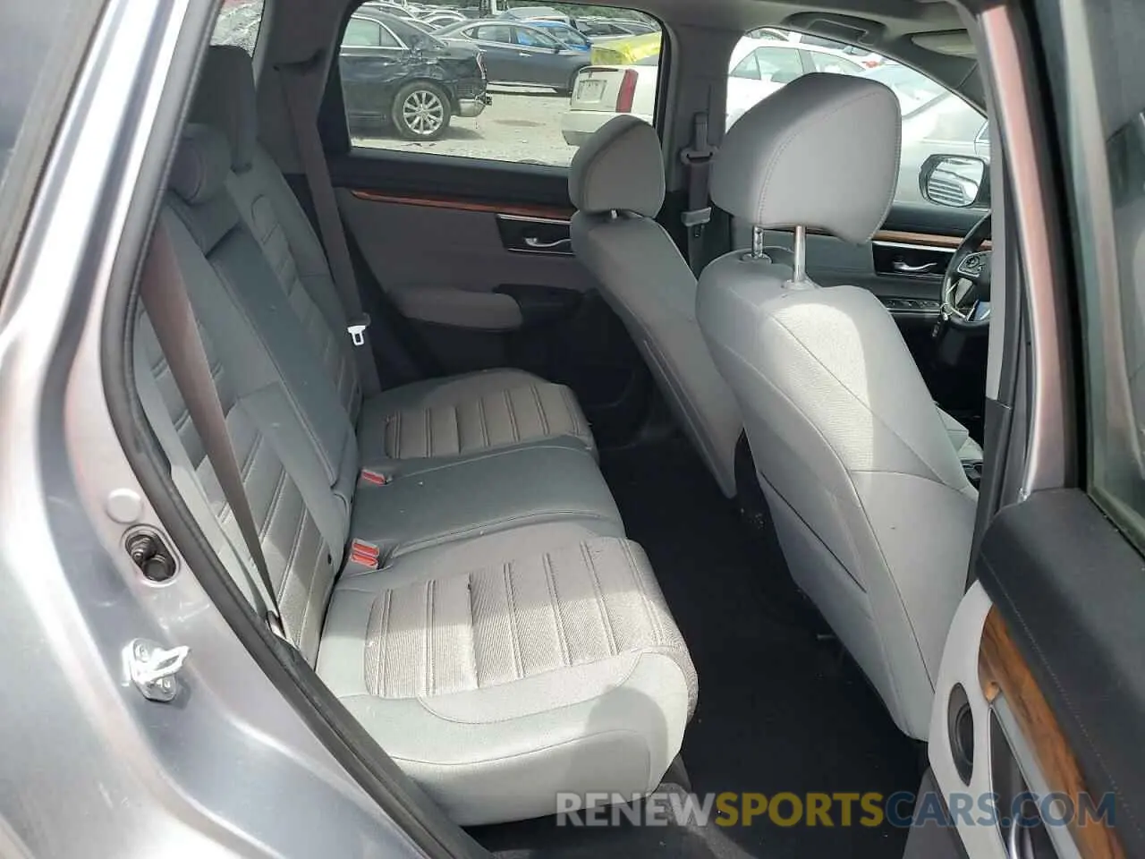 10 fotografías del automóvil dañado 5J6RT6H59NL042653 HONDA CRV 2022