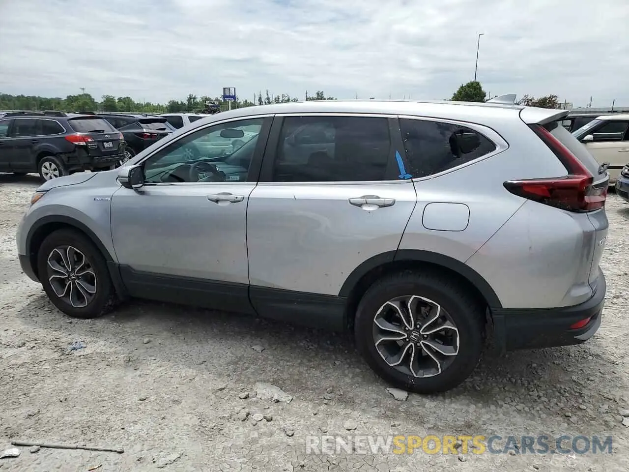 2 fotografías del automóvil dañado 5J6RT6H59NL042653 HONDA CRV 2022