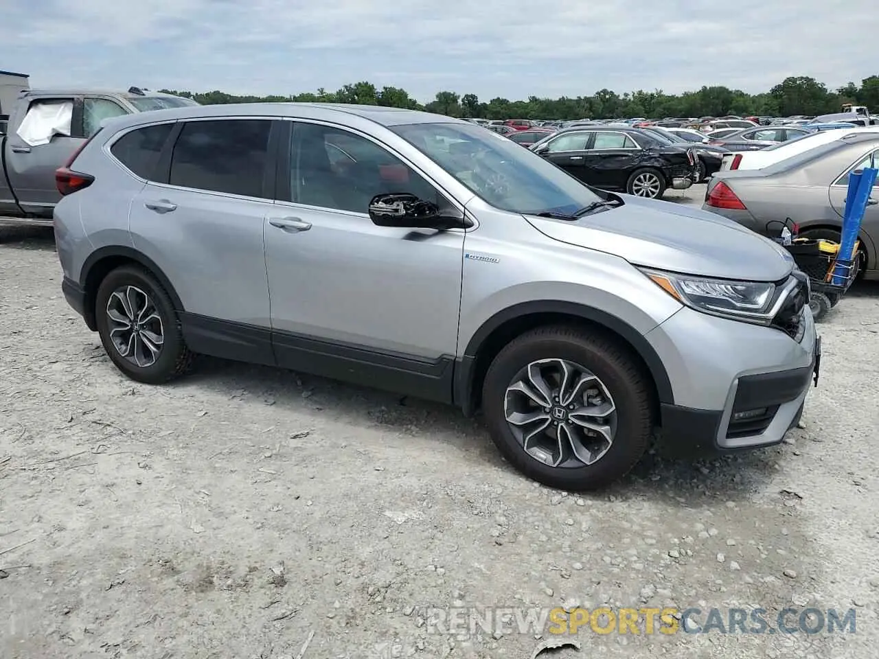 4 fotografías del automóvil dañado 5J6RT6H59NL042653 HONDA CRV 2022