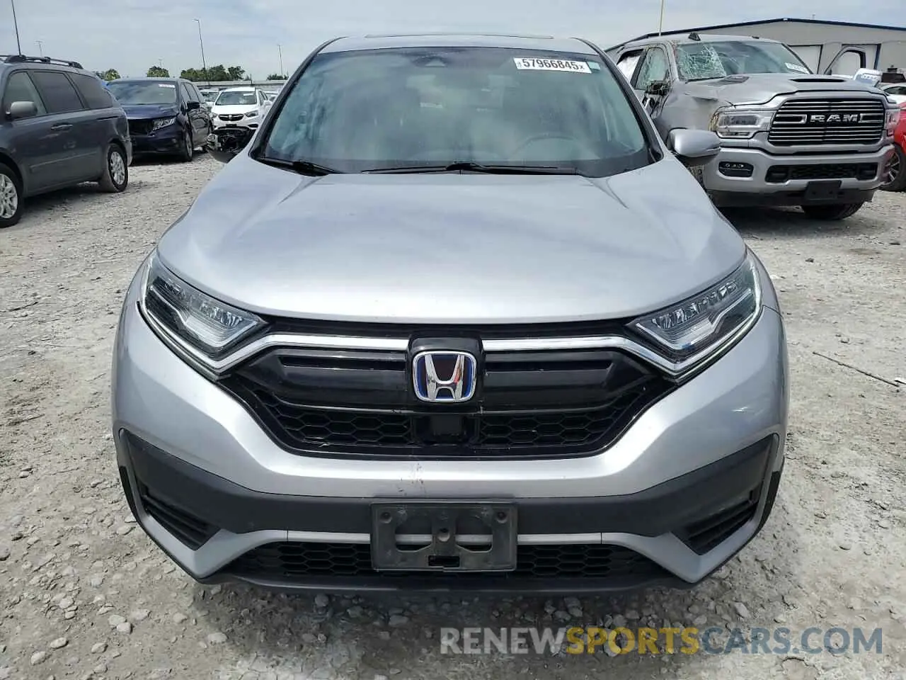 5 fotografías del automóvil dañado 5J6RT6H59NL042653 HONDA CRV 2022