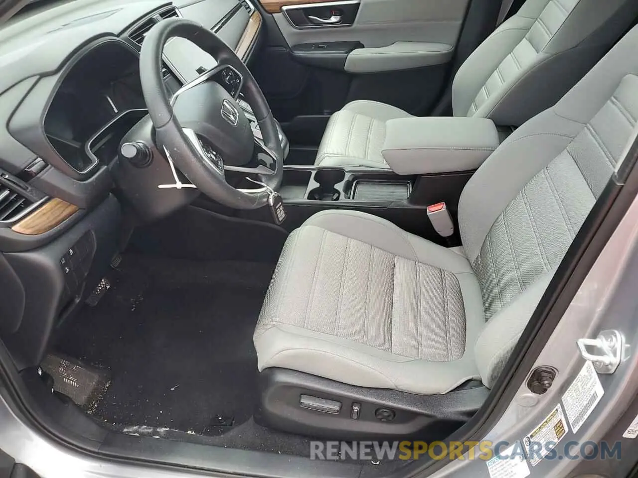7 fotografías del automóvil dañado 5J6RT6H59NL042653 HONDA CRV 2022