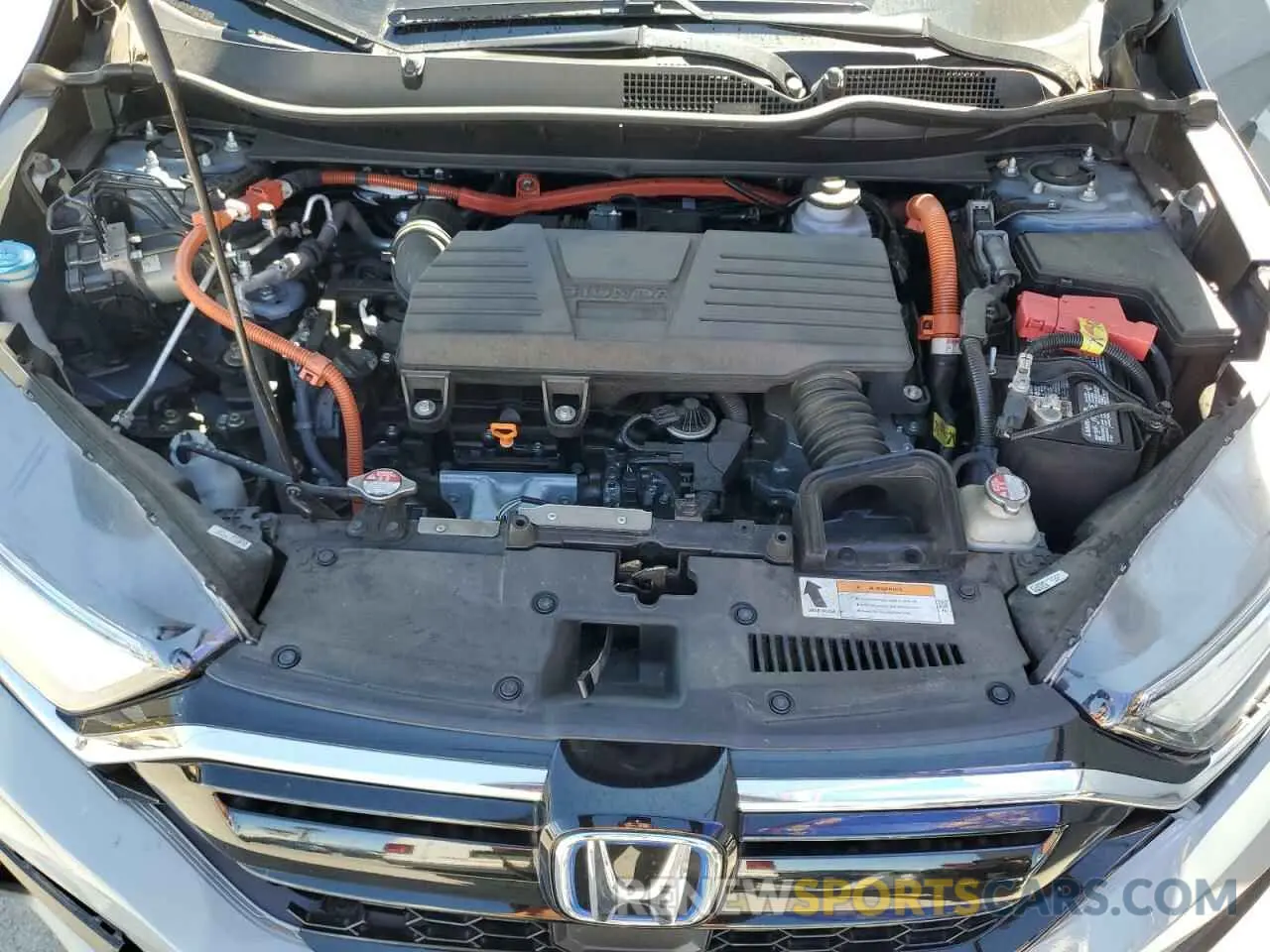 12 fotografías del automóvil dañado 5J6RT6H5XNL005689 HONDA CRV 2022