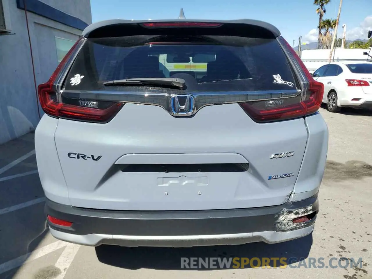 6 fotografías del automóvil dañado 5J6RT6H5XNL005689 HONDA CRV 2022