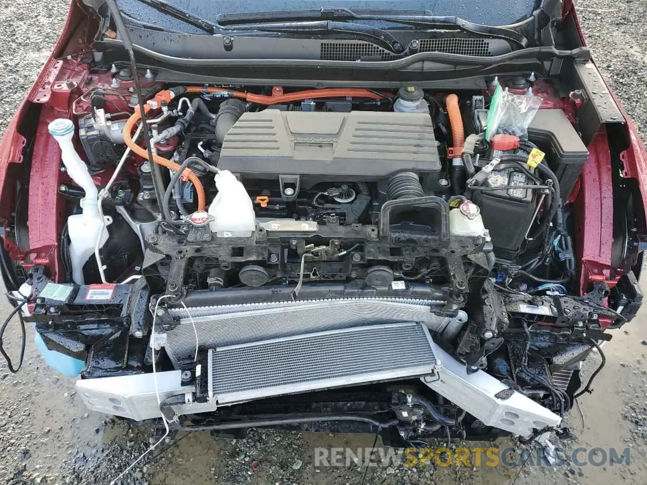 12 fotografías del automóvil dañado 5J6RT6H82NL033027 HONDA CRV 2022