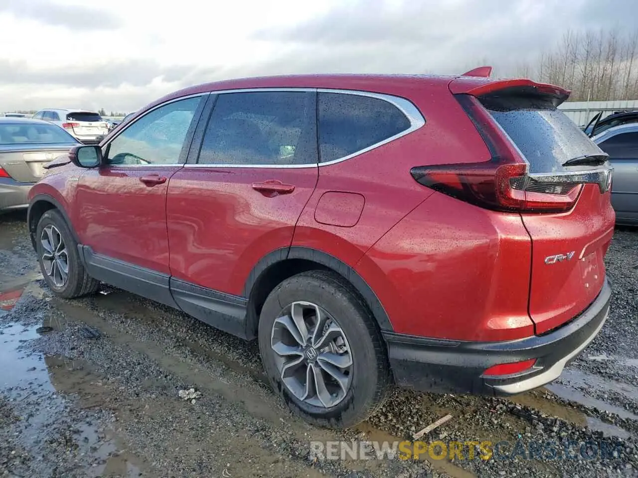 2 fotografías del automóvil dañado 5J6RT6H82NL033027 HONDA CRV 2022