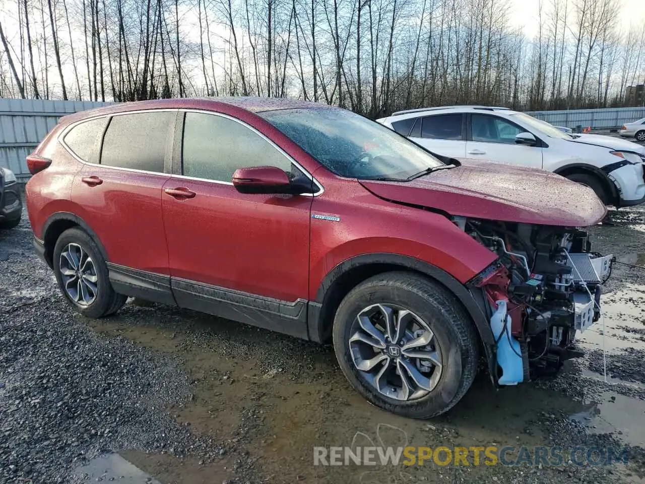 4 fotografías del automóvil dañado 5J6RT6H82NL033027 HONDA CRV 2022