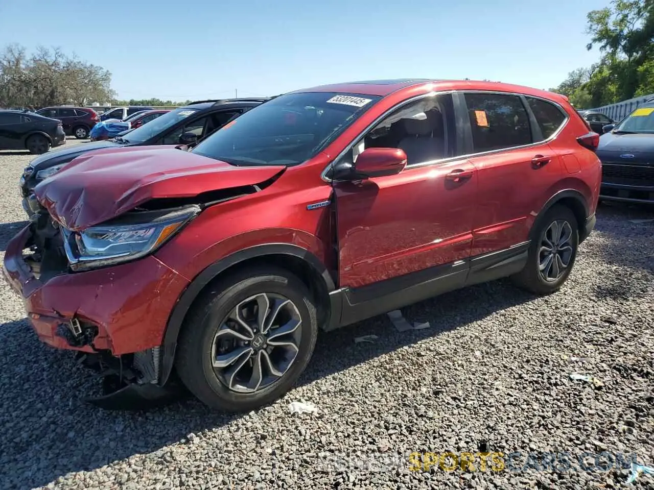 1 fotografías del automóvil dañado 5J6RT6H83NL008170 HONDA CRV 2022