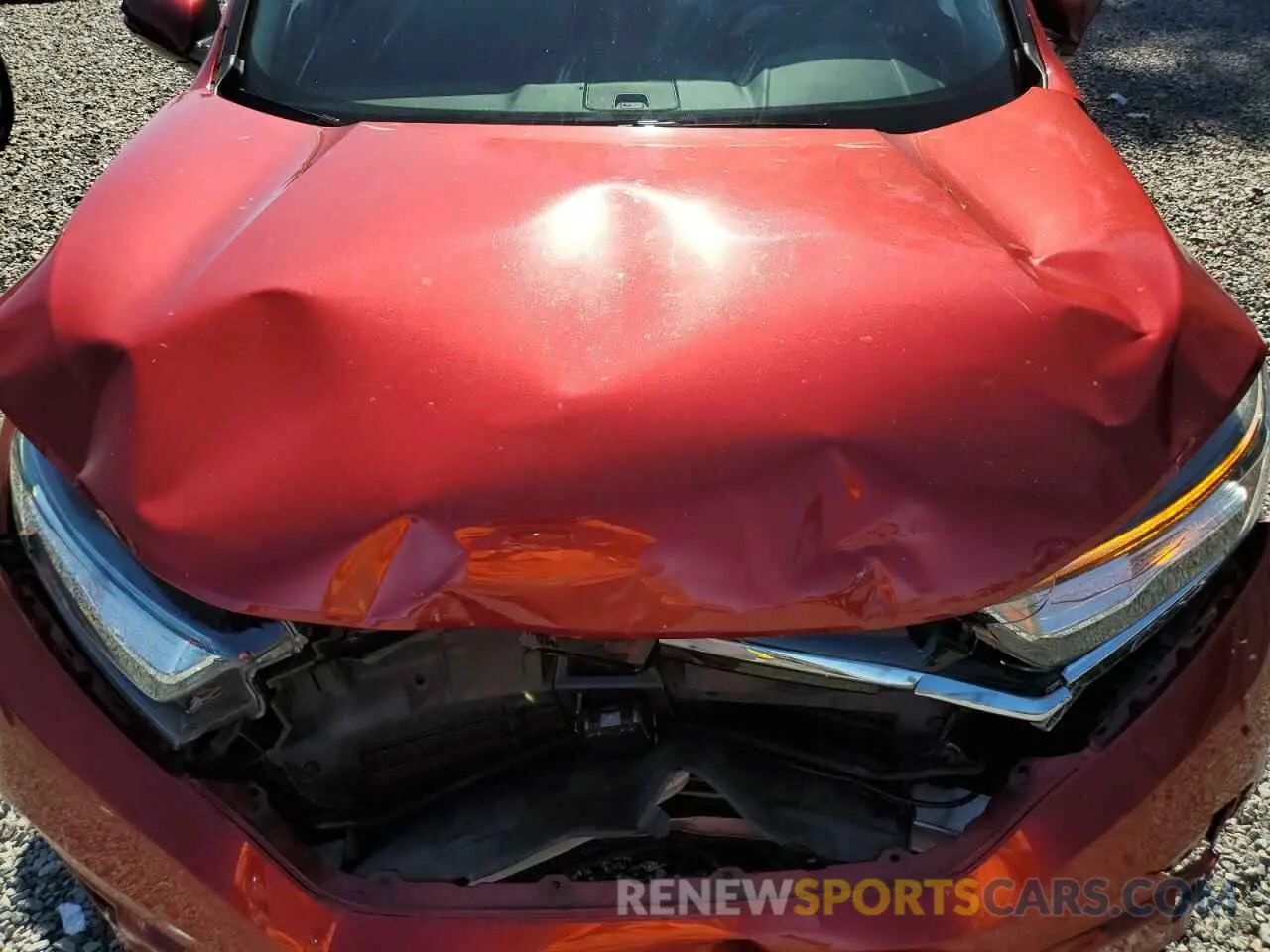 13 fotografías del automóvil dañado 5J6RT6H83NL008170 HONDA CRV 2022
