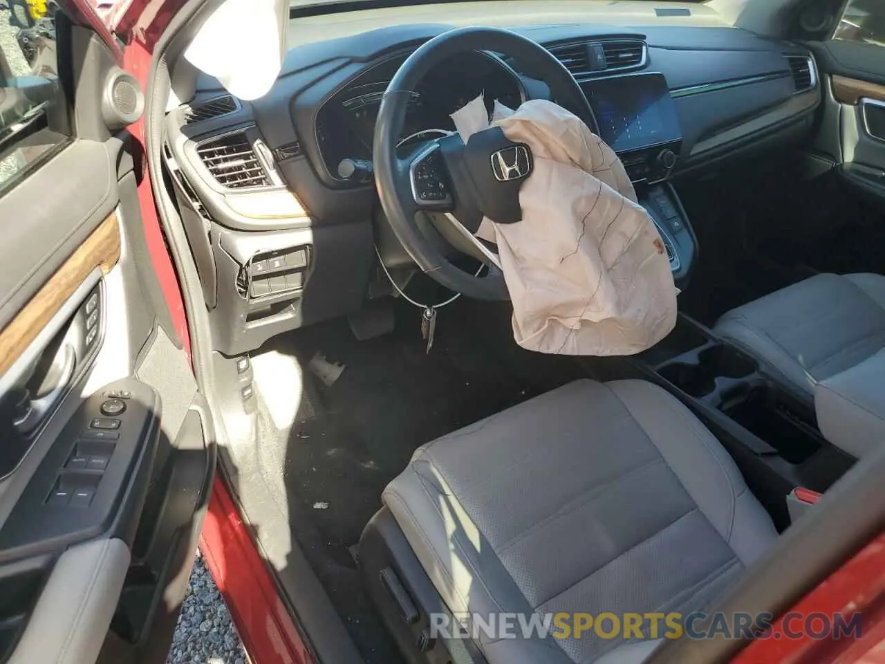 8 fotografías del automóvil dañado 5J6RT6H83NL008170 HONDA CRV 2022