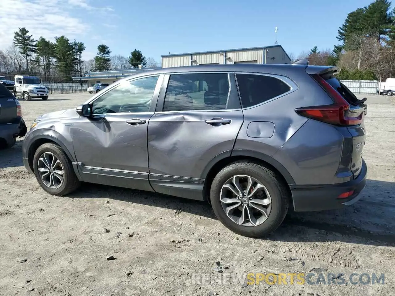 2 fotografías del automóvil dañado 5J6RT6H86NL032608 HONDA CRV 2022