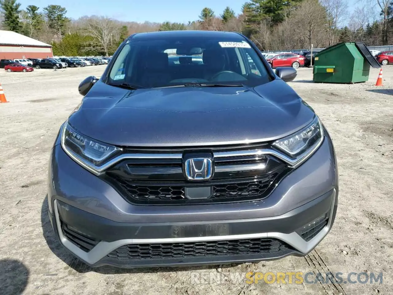 5 fotografías del automóvil dañado 5J6RT6H86NL032608 HONDA CRV 2022