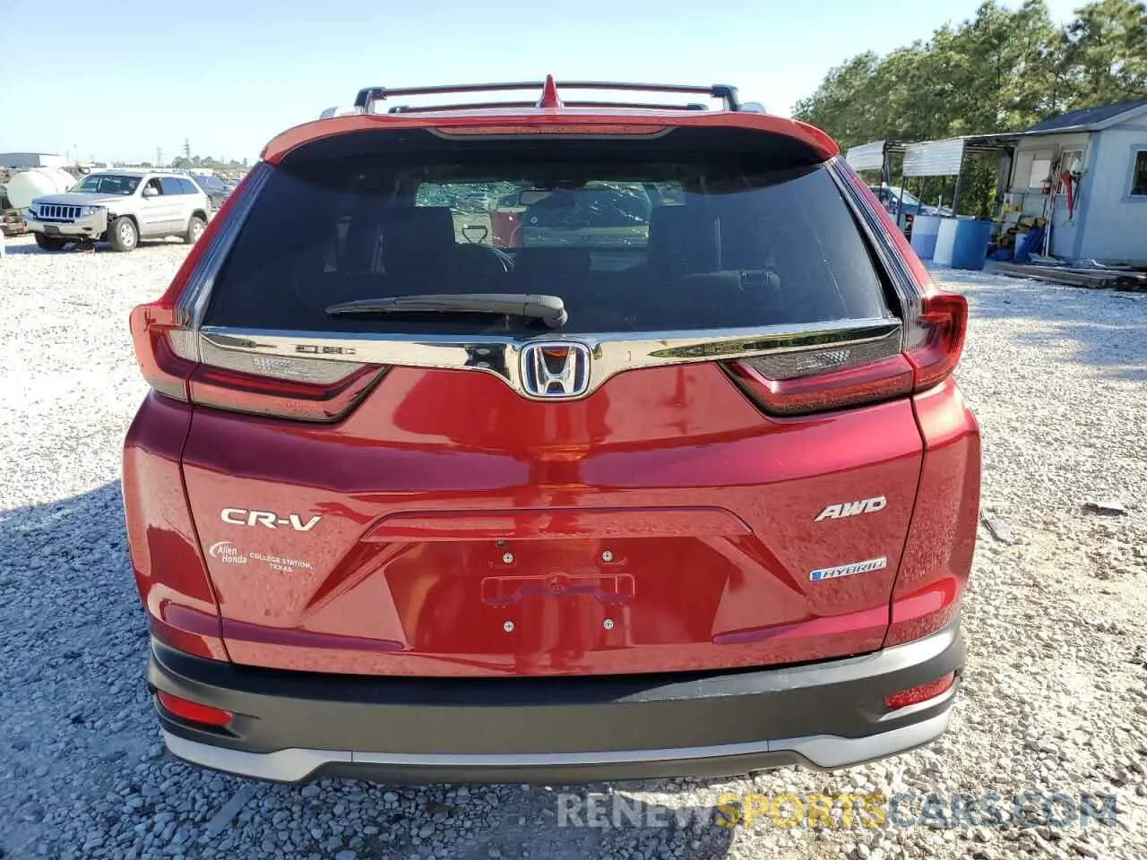 6 fotografías del automóvil dañado 5J6RT6H89NL037883 HONDA CRV 2022