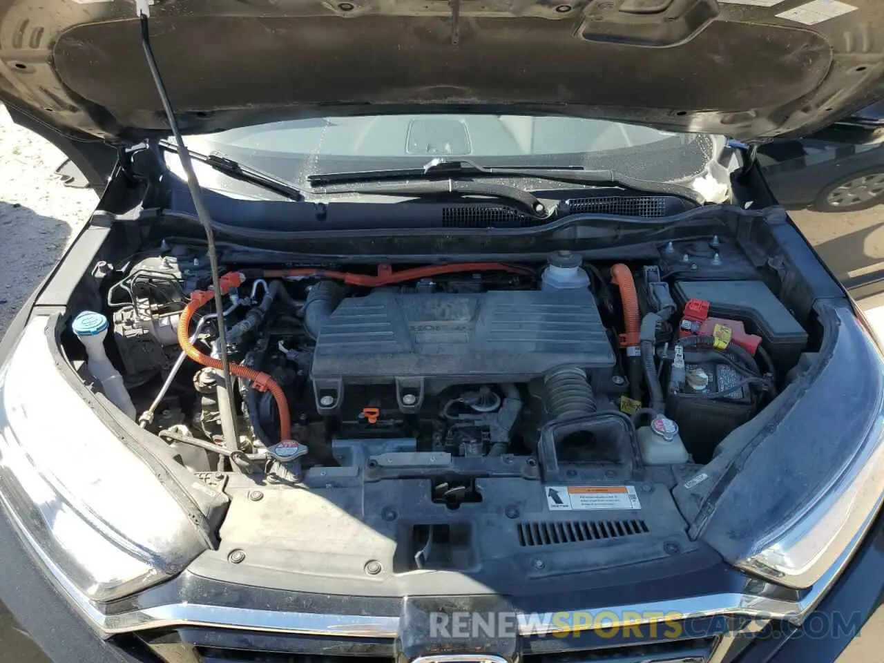 12 fotografías del automóvil dañado 5J6RT6H89NL058054 HONDA CRV 2022