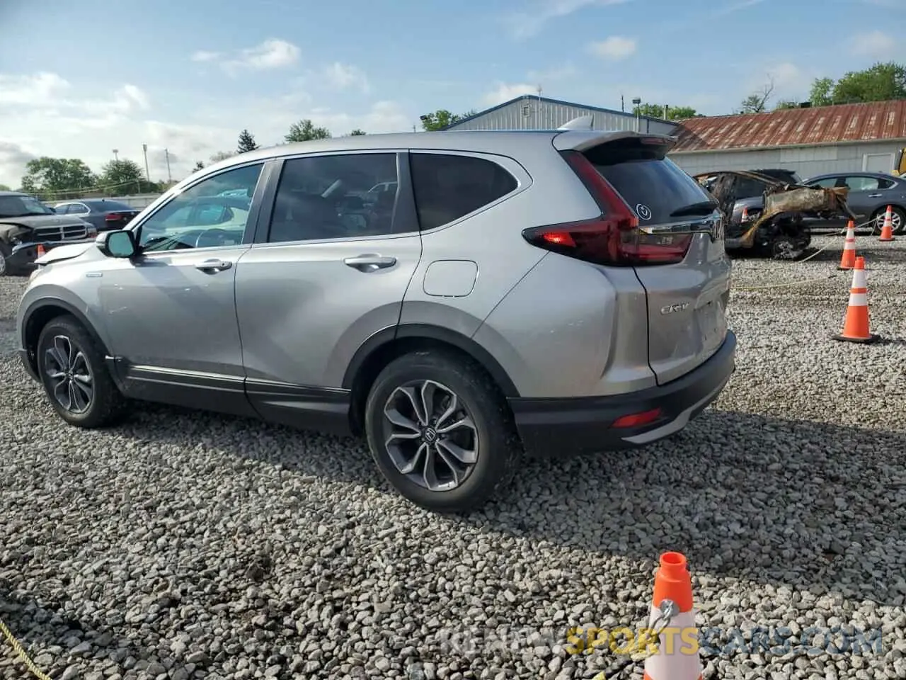 2 fotografías del automóvil dañado 5J6RT6H8XNL026973 HONDA CRV 2022
