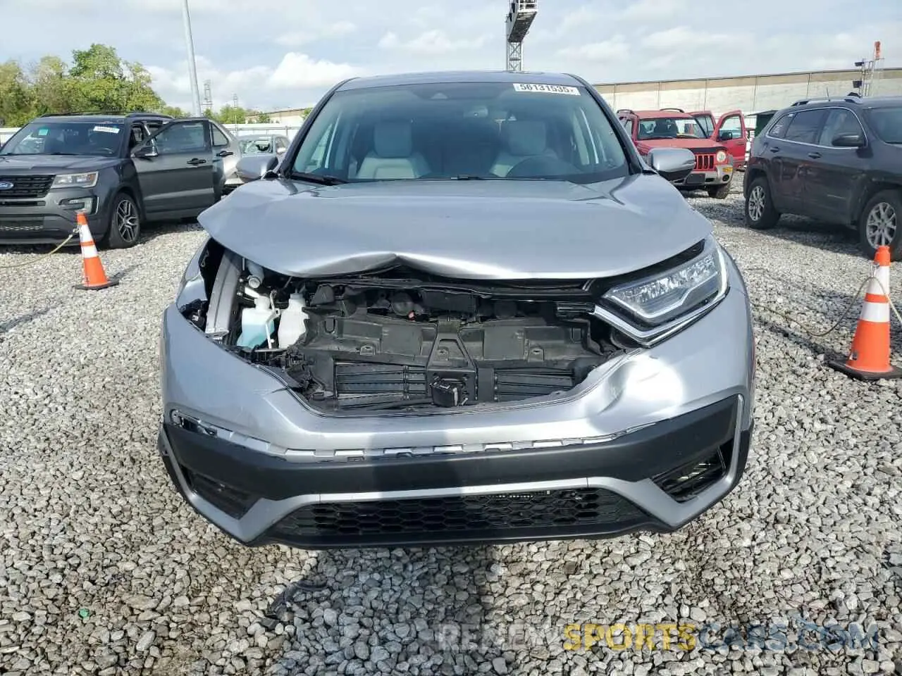 5 fotografías del automóvil dañado 5J6RT6H8XNL026973 HONDA CRV 2022