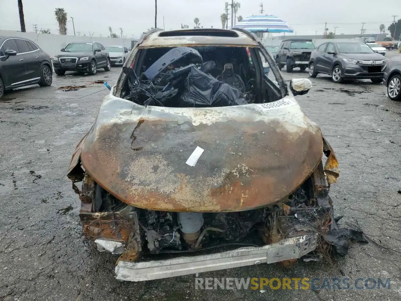5 fotografías del automóvil dañado 5J6RT6H91NL049602 HONDA CRV 2022