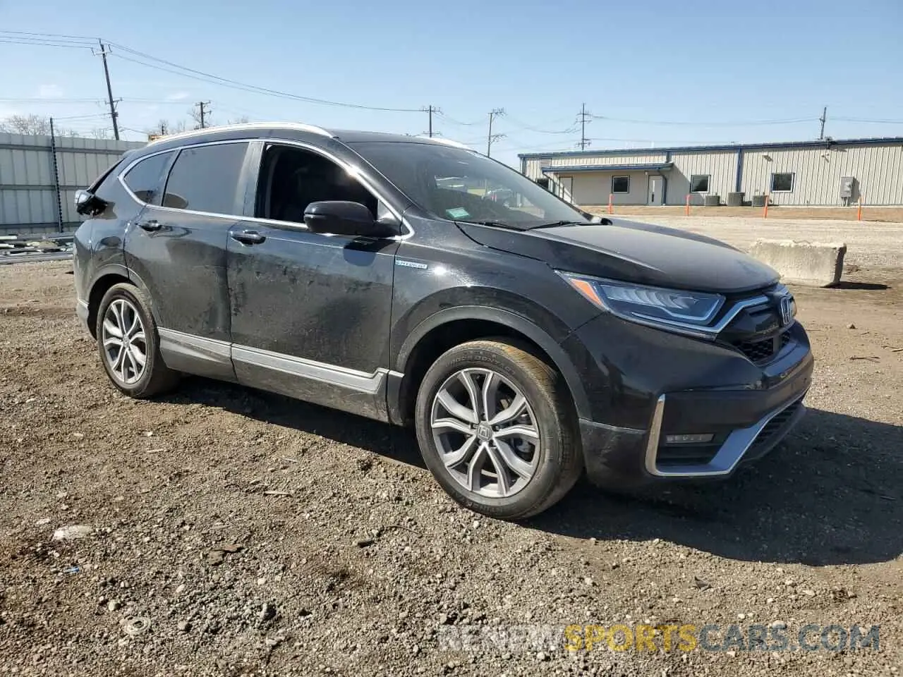 4 fotografías del automóvil dañado 5J6RT6H94NL022541 HONDA CRV 2022