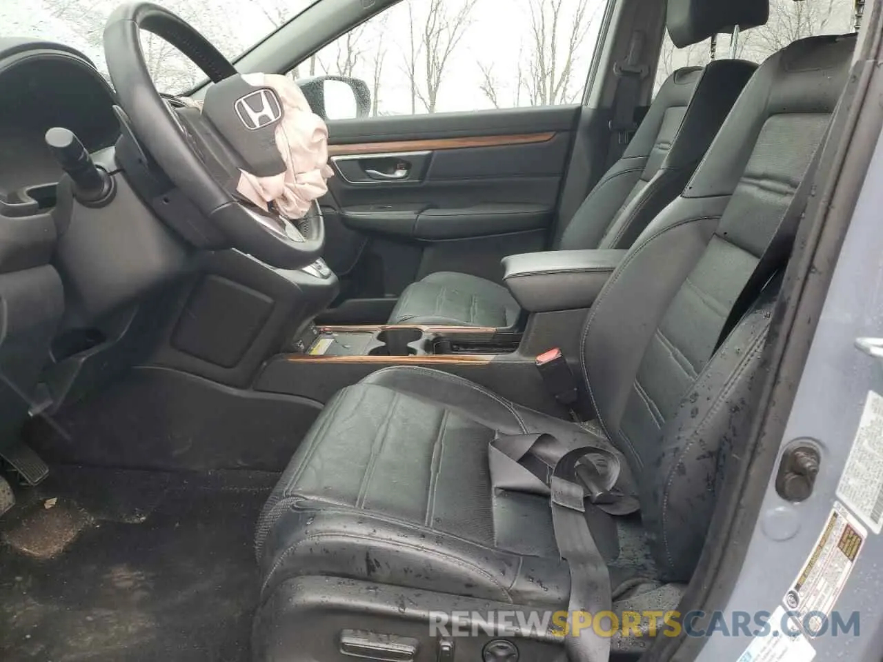 7 fotografías del automóvil dañado 5J6RT6H94NL024998 HONDA CRV 2022