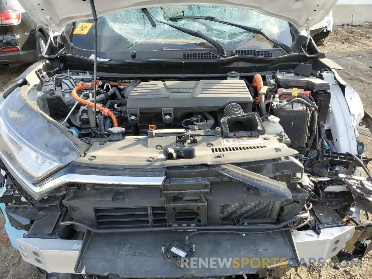 12 fotografías del automóvil dañado 5J6RT6H94NL054535 HONDA CRV 2022