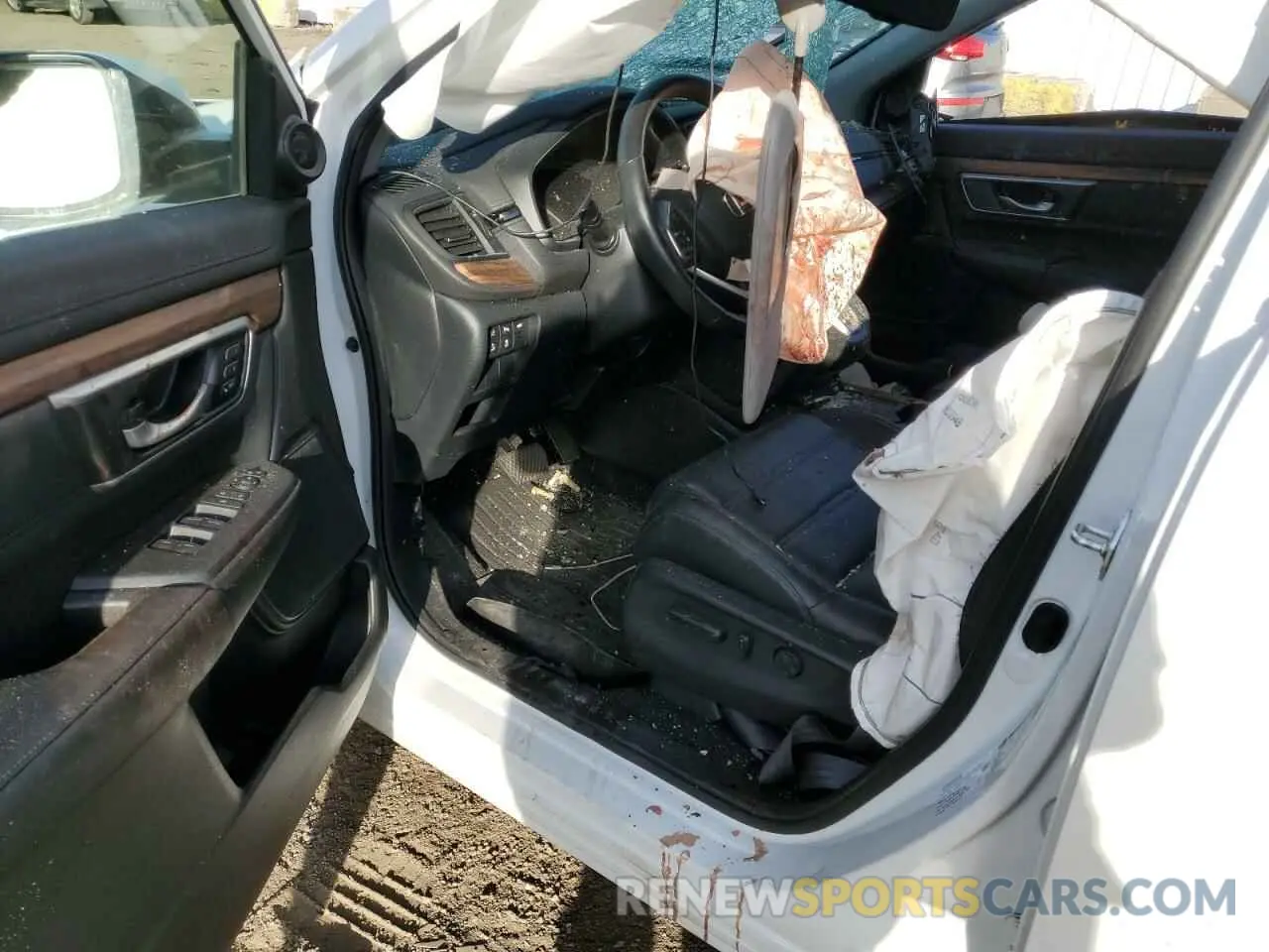 13 fotografías del automóvil dañado 5J6RT6H94NL054535 HONDA CRV 2022