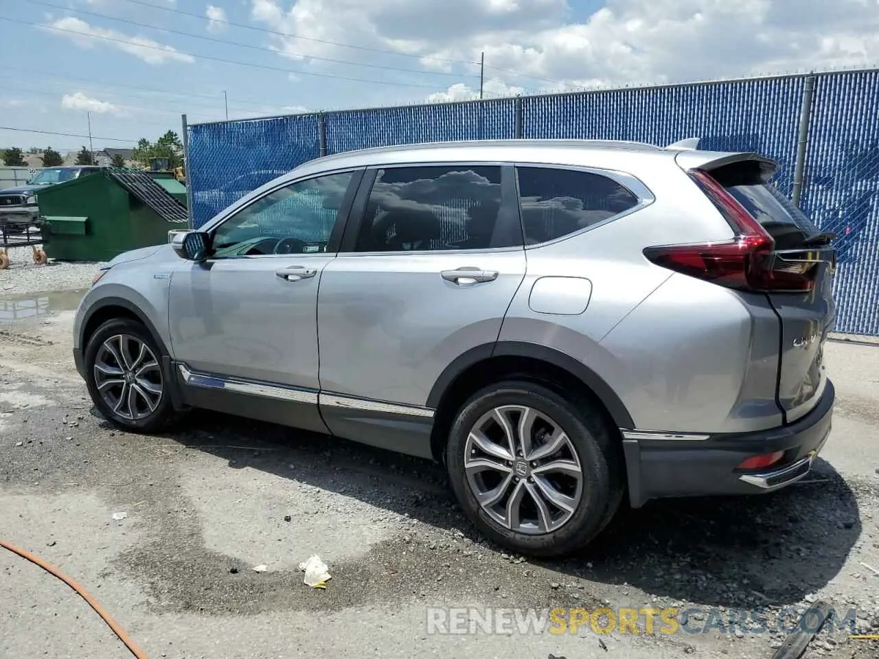 2 fotografías del automóvil dañado 5J6RT6H98NL010005 HONDA CRV 2022