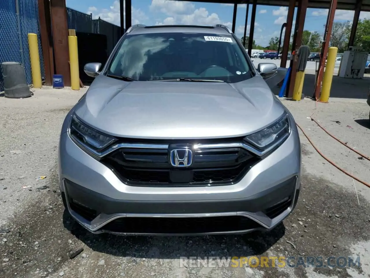5 fotografías del automóvil dañado 5J6RT6H98NL010005 HONDA CRV 2022