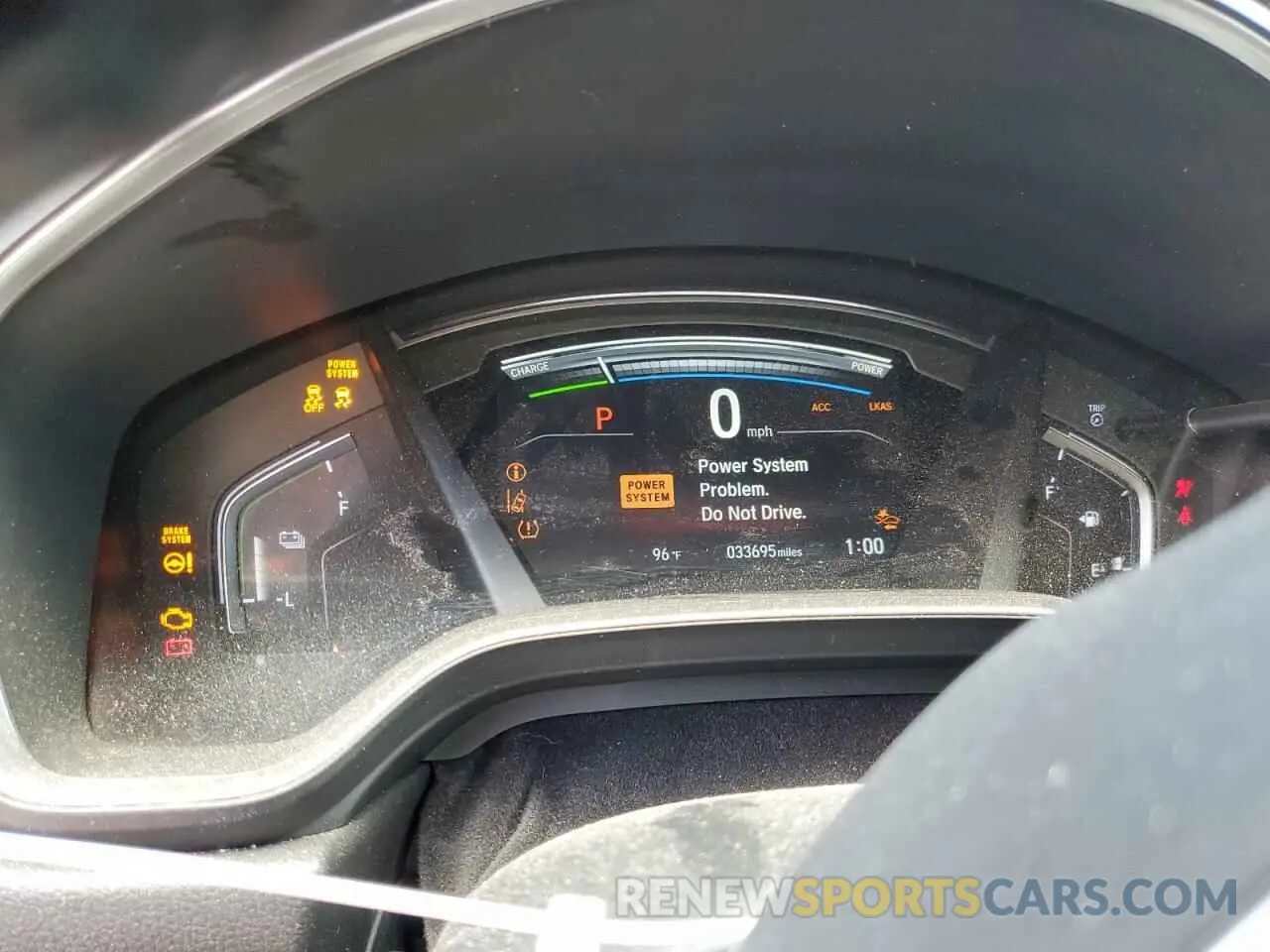 9 fotografías del automóvil dañado 5J6RT6H98NL010005 HONDA CRV 2022