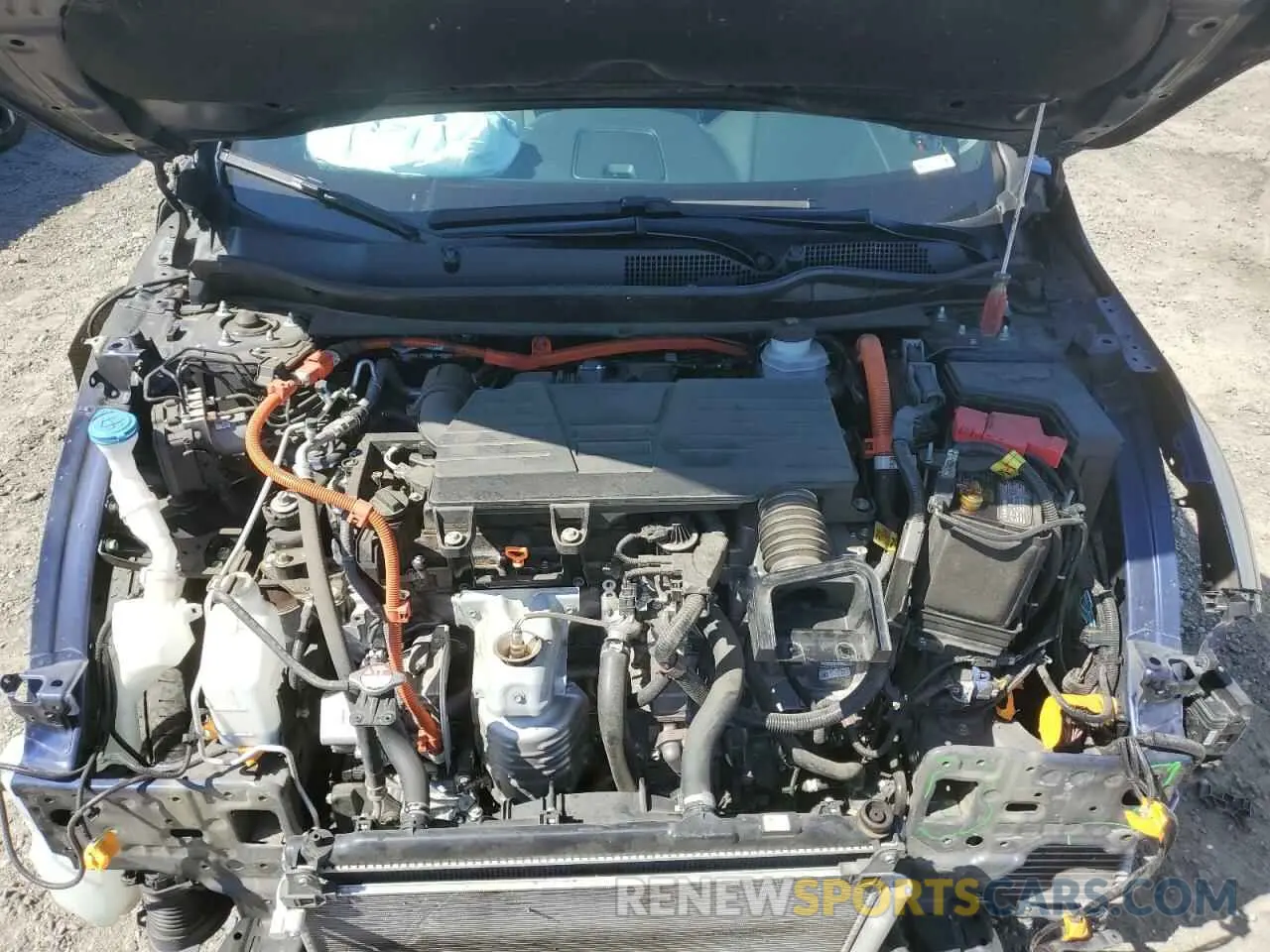 12 fotografías del automóvil dañado 5J6RT6H98NL028357 HONDA CRV 2022