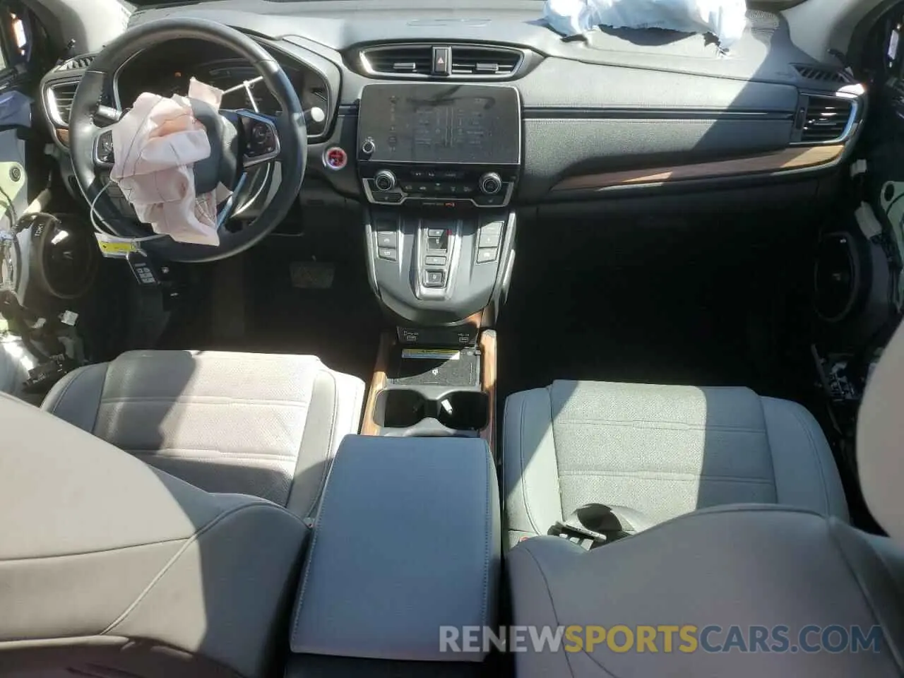 8 fotografías del automóvil dañado 5J6RT6H98NL028357 HONDA CRV 2022