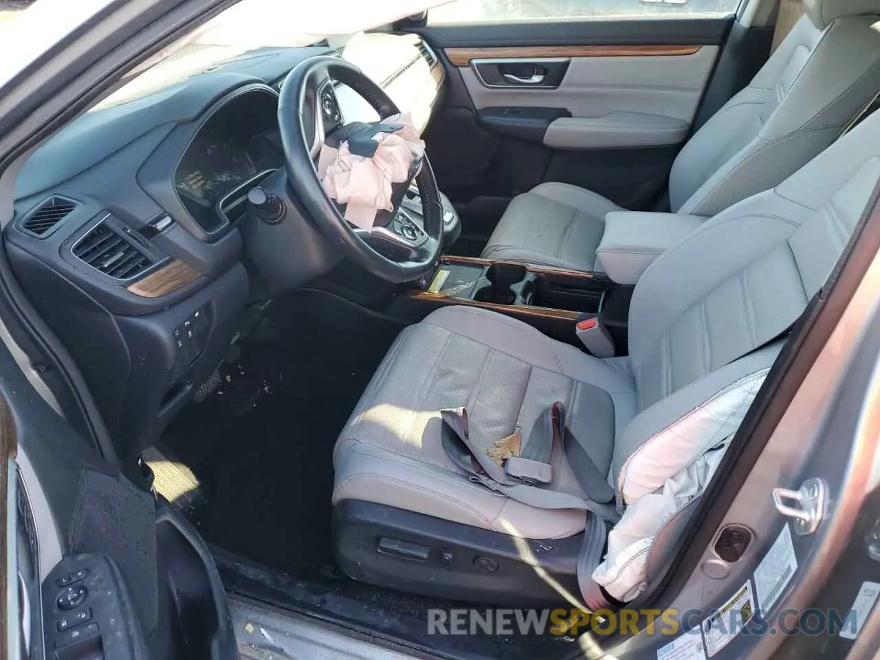 7 fotografías del automóvil dañado 5J6RT6H98NL046194 HONDA CRV 2022