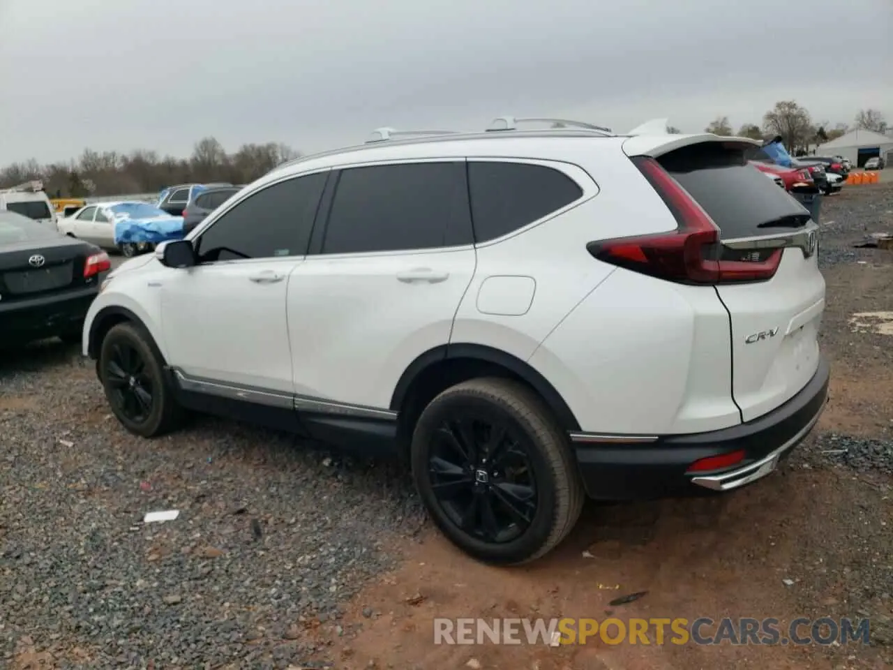 2 fotografías del automóvil dañado 5J6RT6H9XNL044849 HONDA CRV 2022