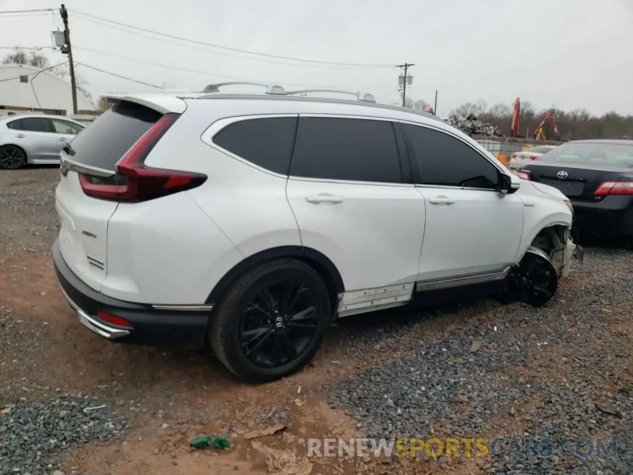 3 fotografías del automóvil dañado 5J6RT6H9XNL044849 HONDA CRV 2022