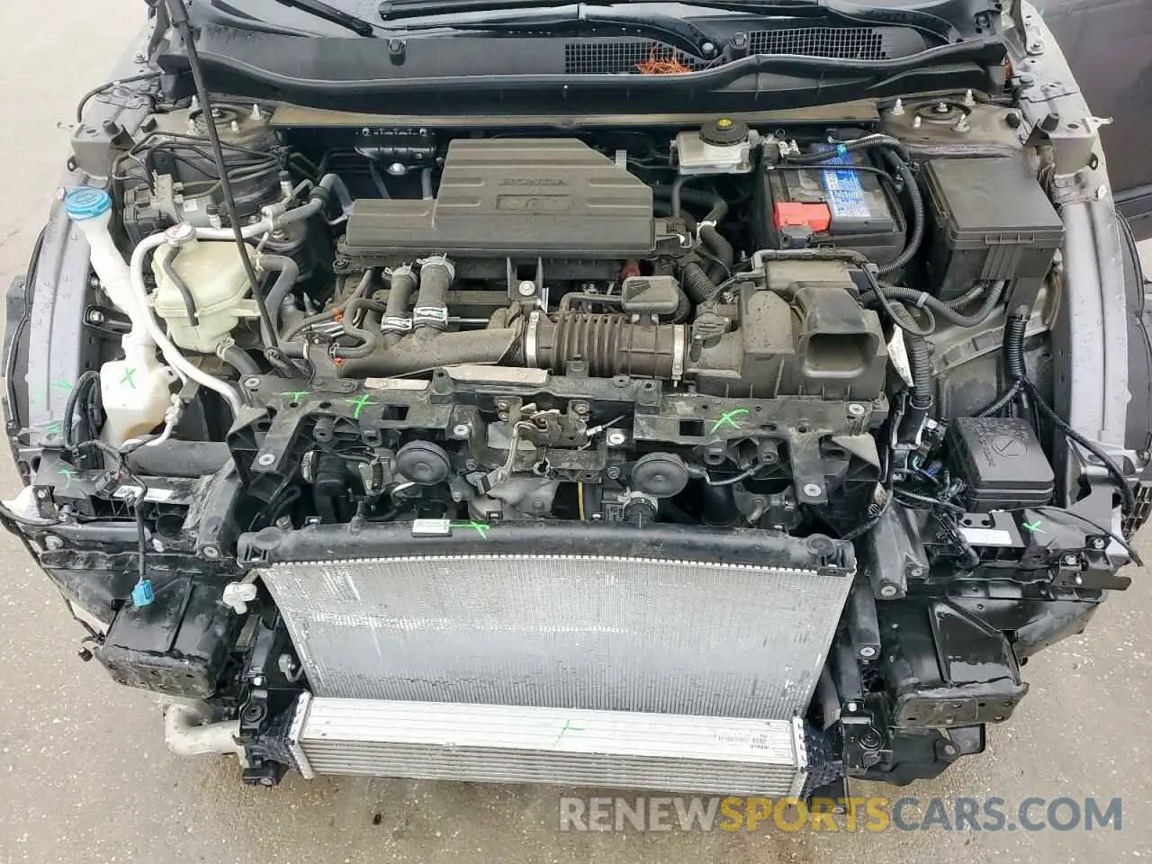 12 fotografías del automóvil dañado 5J6RW1H50NA007988 HONDA CRV 2022