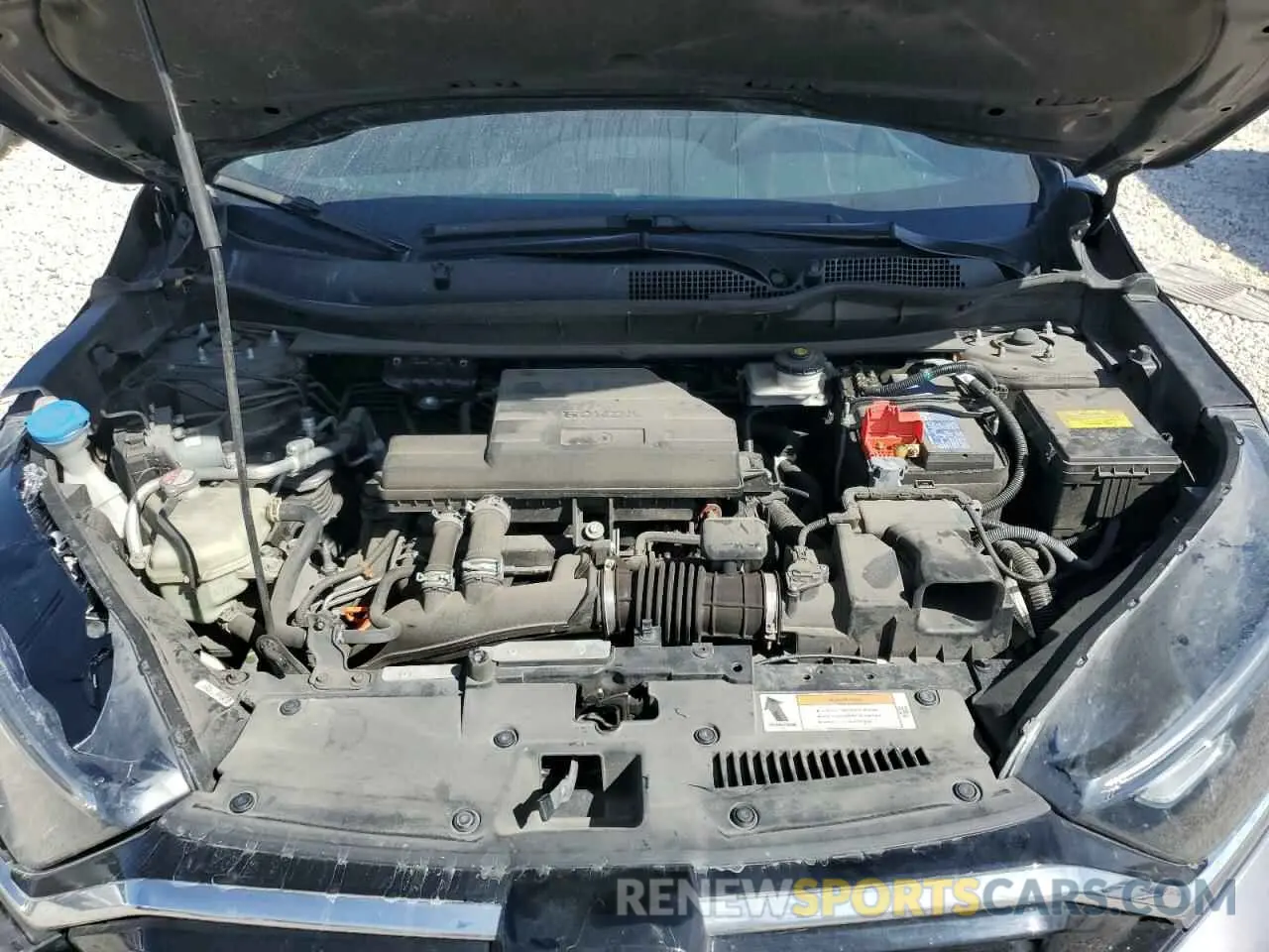 12 fotografías del automóvil dañado 5J6RW1H53NA010240 HONDA CRV 2022