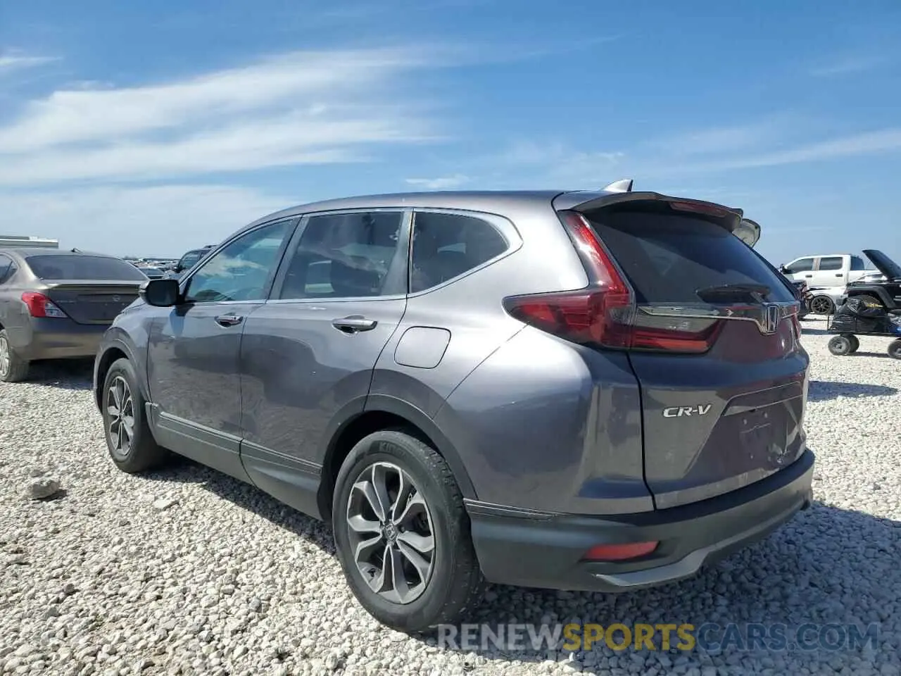 2 fotografías del automóvil dañado 5J6RW1H53NA010240 HONDA CRV 2022