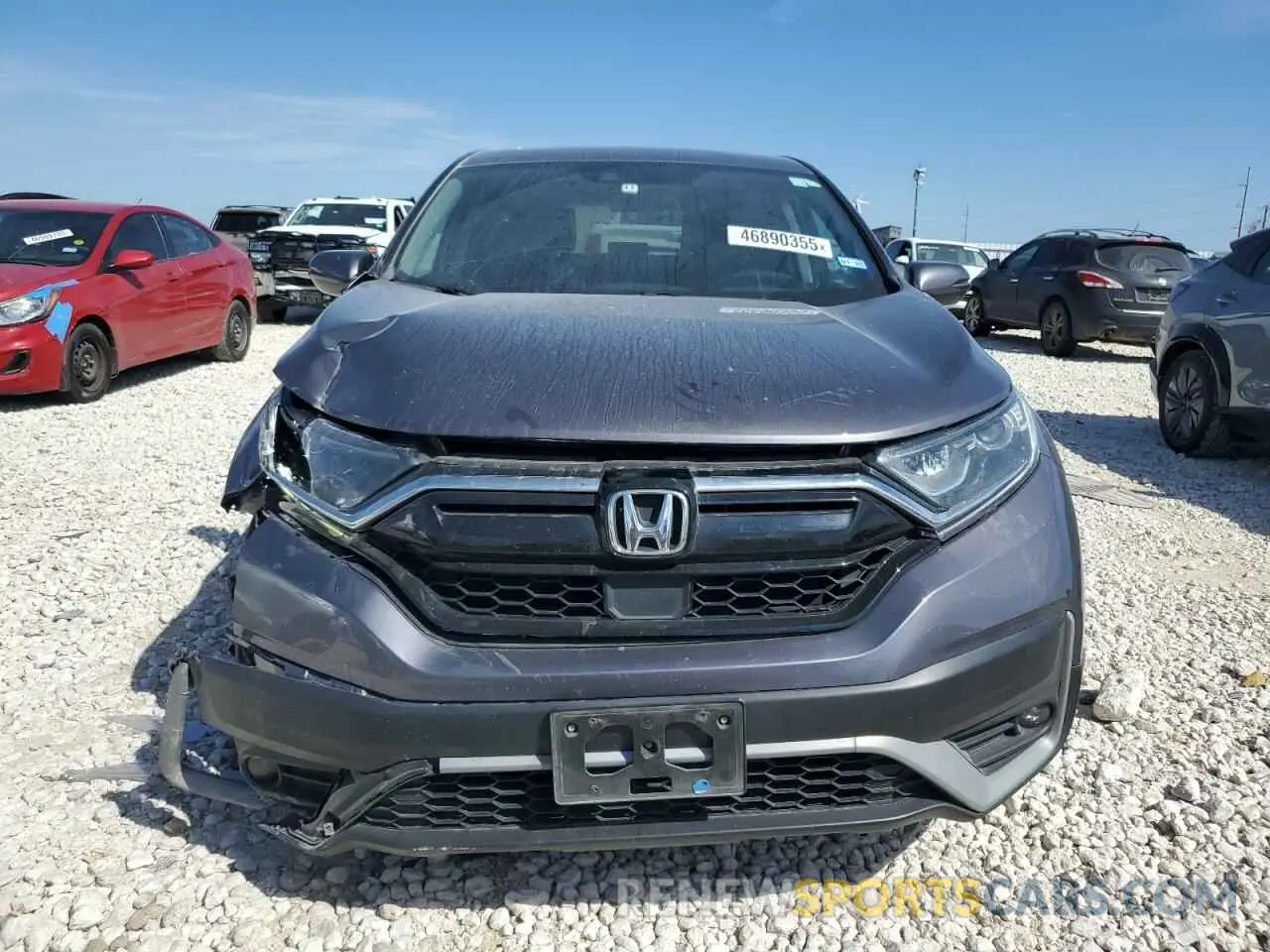 5 fotografías del automóvil dañado 5J6RW1H53NA010240 HONDA CRV 2022