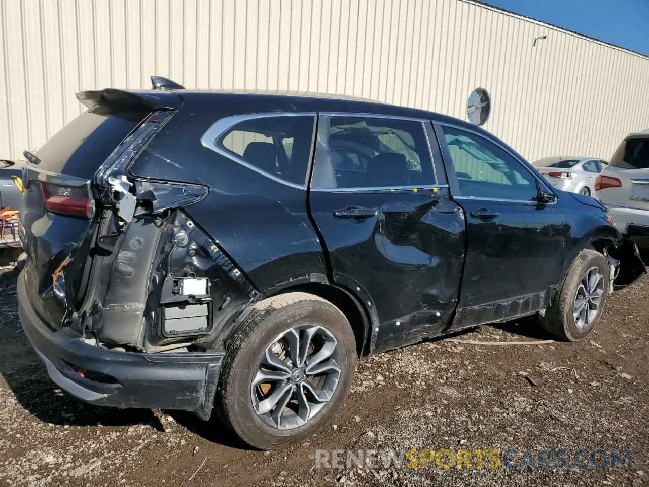 3 fotografías del automóvil dañado 5J6RW1H55NA006822 HONDA CRV 2022