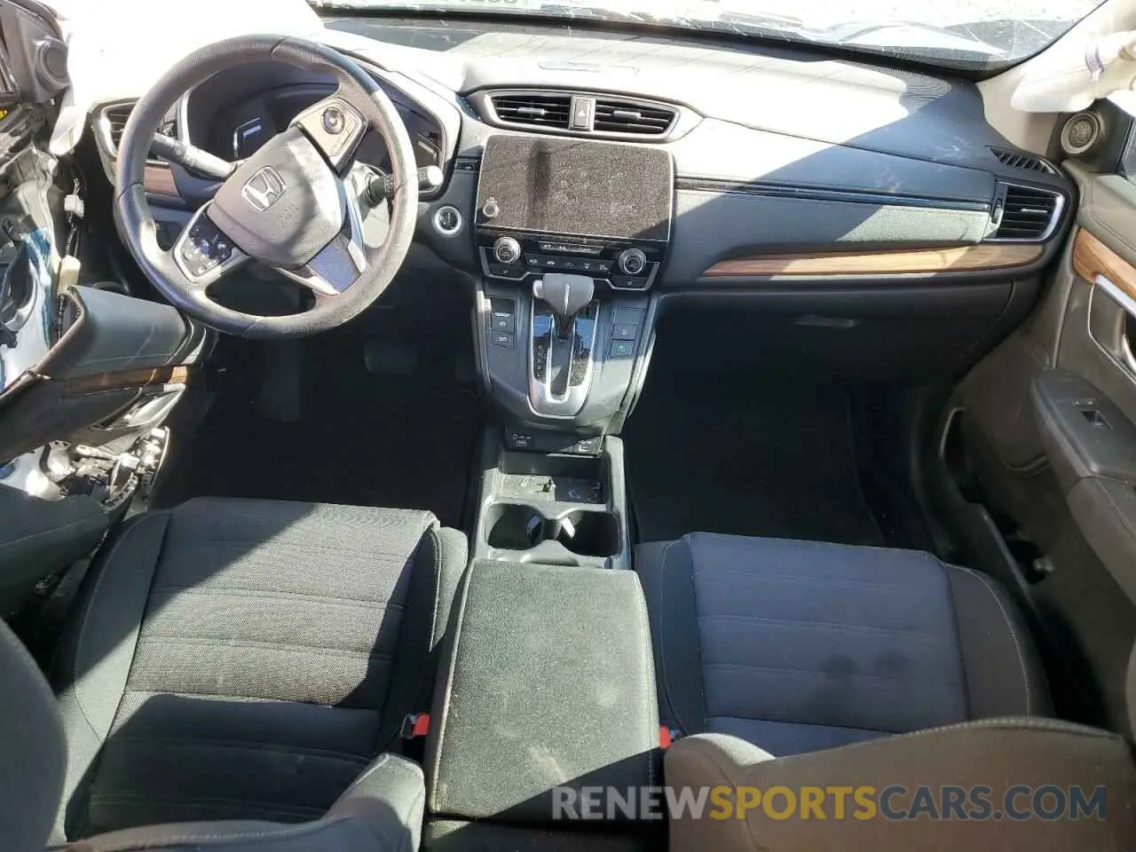 8 fotografías del automóvil dañado 5J6RW1H55NA006822 HONDA CRV 2022