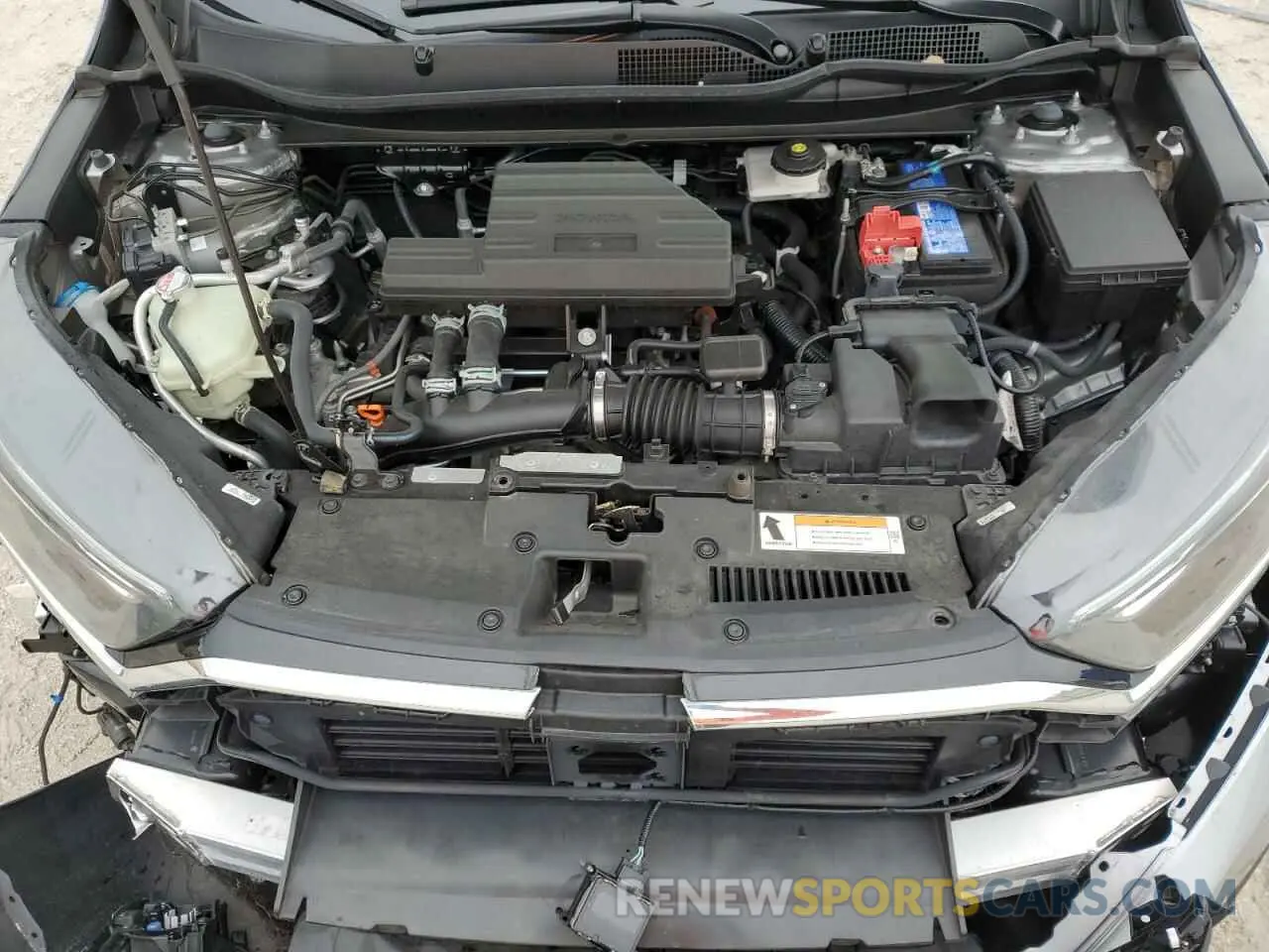 13 fotografías del automóvil dañado 5J6RW1H59NA010209 HONDA CRV 2022