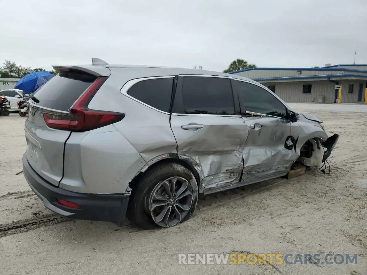 3 fotografías del automóvil dañado 5J6RW1H59NA010209 HONDA CRV 2022