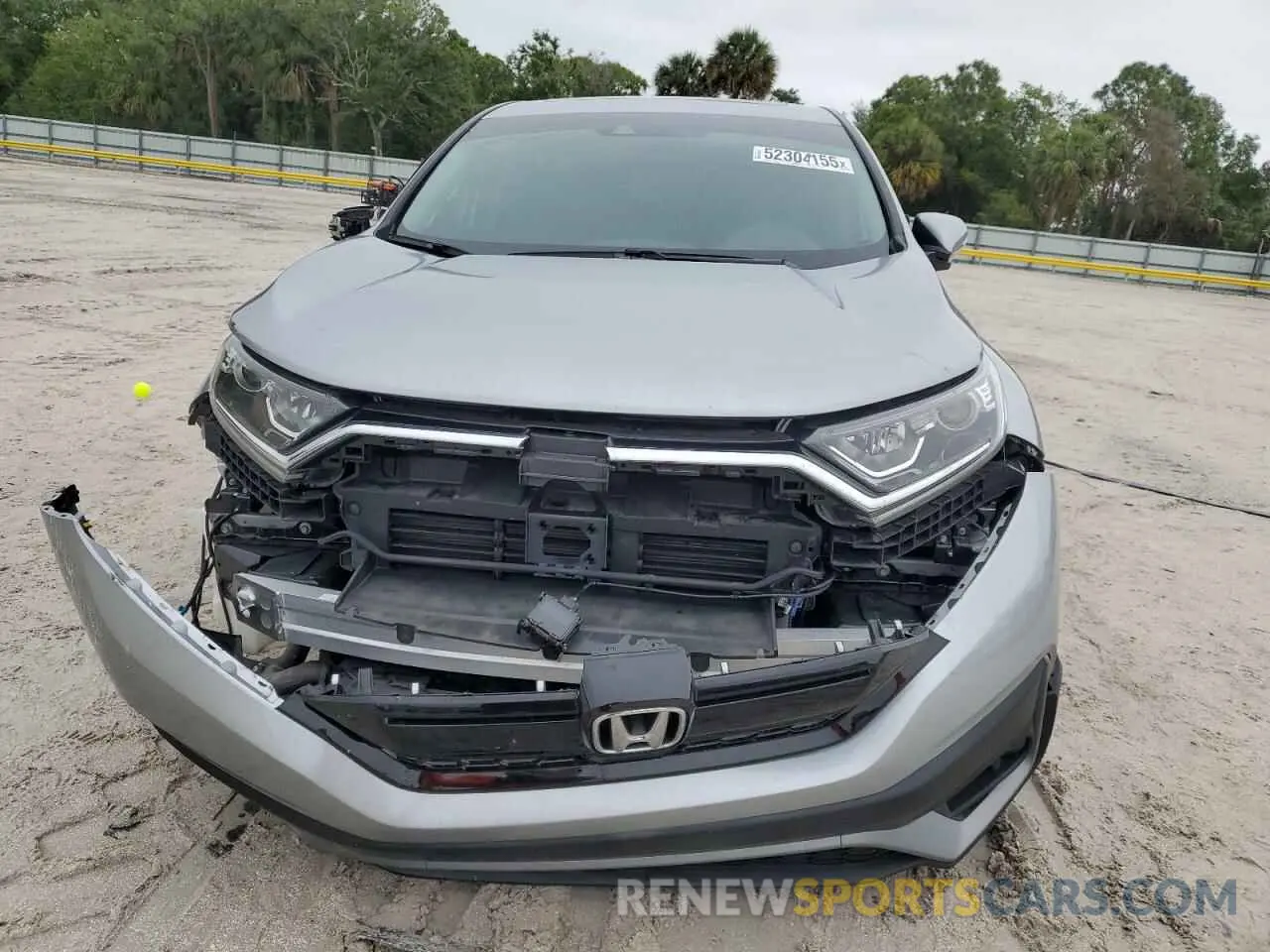 5 fotografías del automóvil dañado 5J6RW1H59NA010209 HONDA CRV 2022