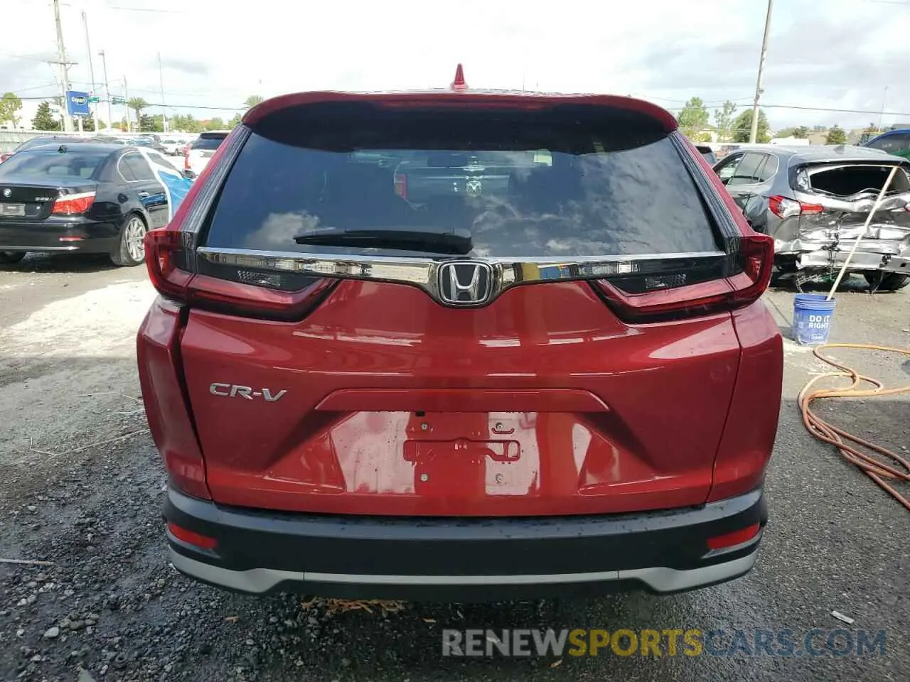 6 fotografías del automóvil dañado 5J6RW1H59NA015992 HONDA CRV 2022