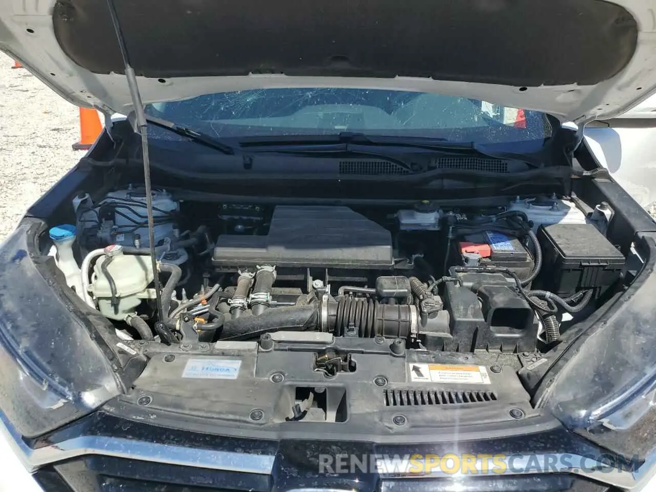 12 fotografías del automóvil dañado 5J6RW1H80NA021576 HONDA CRV 2022