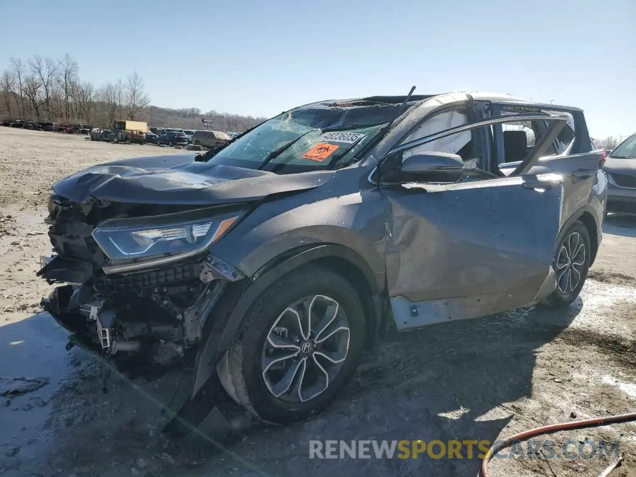 1 fotografías del automóvil dañado 5J6RW1H81NA002308 HONDA CRV 2022