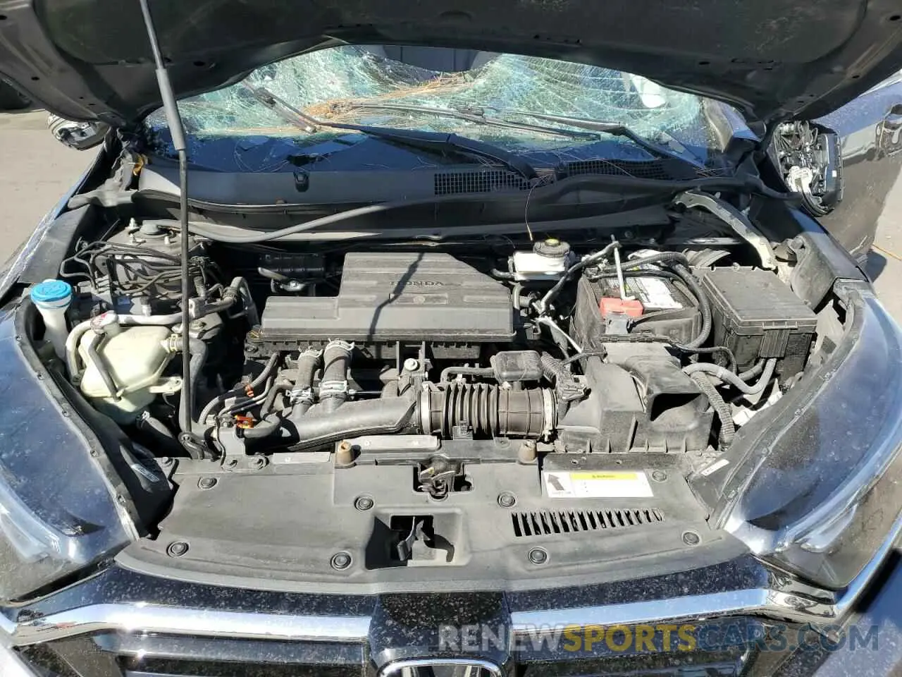 12 fotografías del automóvil dañado 5J6RW1H86NA003485 HONDA CRV 2022