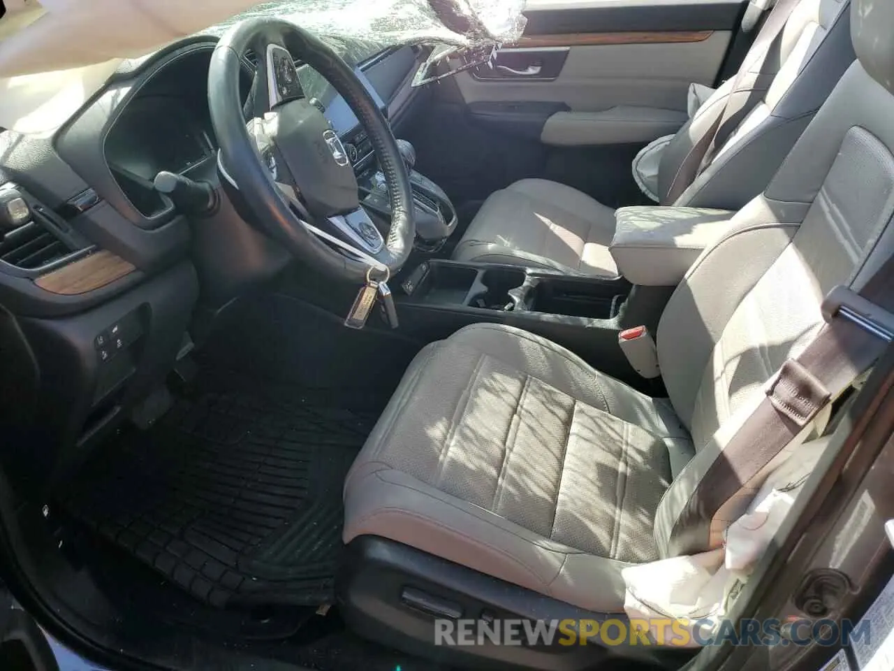 7 fotografías del automóvil dañado 5J6RW1H86NA003485 HONDA CRV 2022