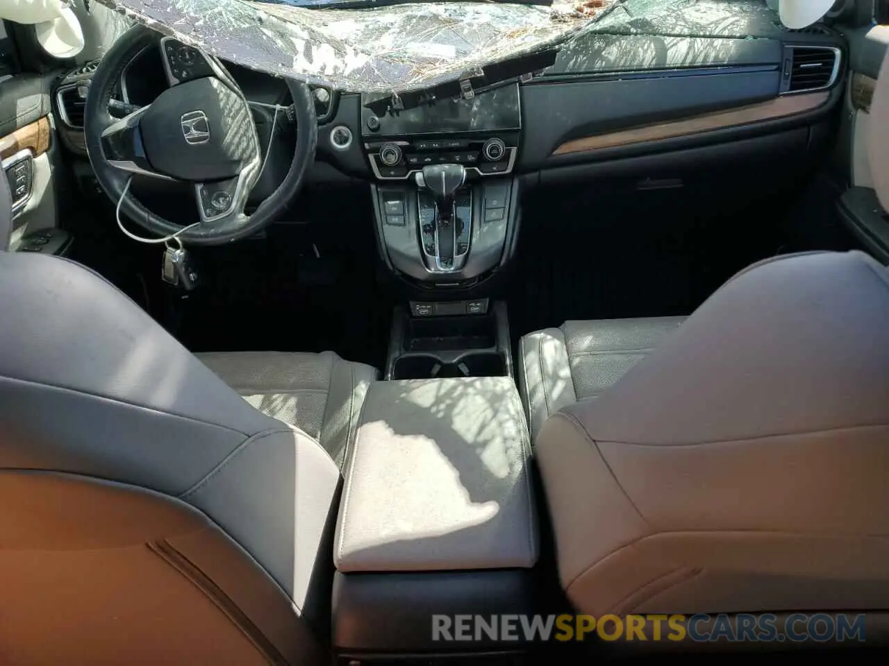 8 fotografías del automóvil dañado 5J6RW1H86NA003485 HONDA CRV 2022